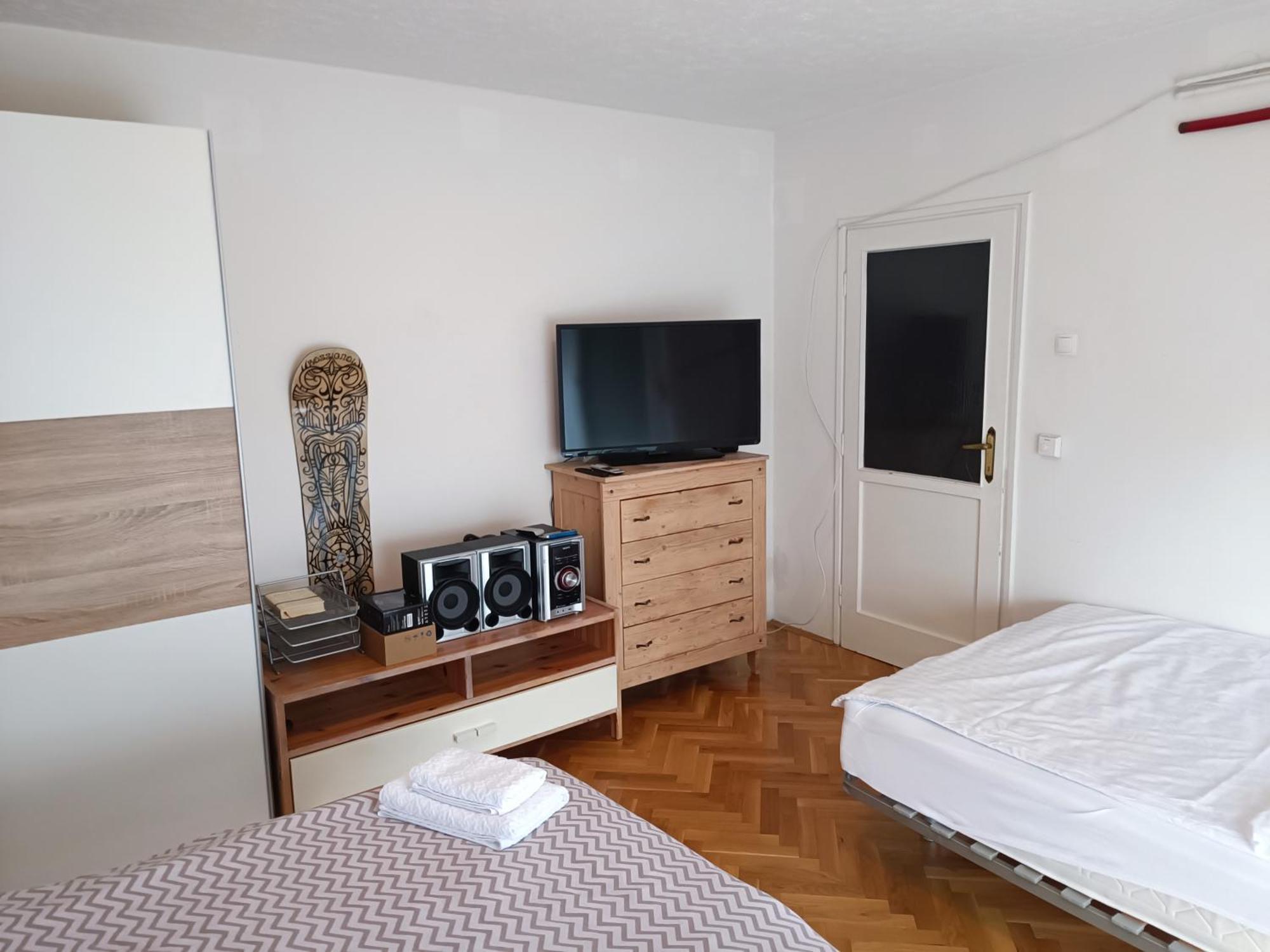 Appartement Luka à Zagreb Extérieur photo