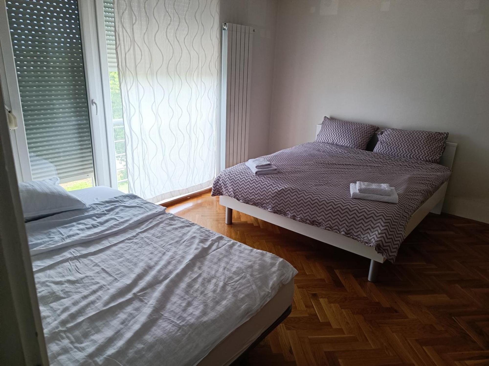 Appartement Luka à Zagreb Extérieur photo